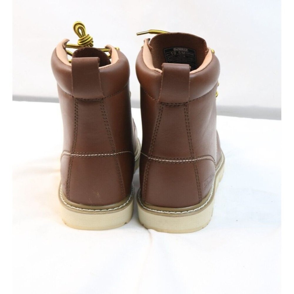 Men's Brown Waterproof Work Boots Rockingham PT, Slip Resistant, 10.5 Medium - Picture 5 of 8